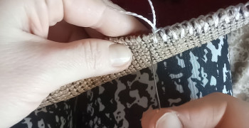 Как обработать ковер без оверлока