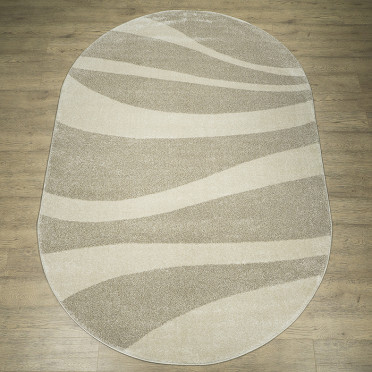 Ковер Веста ДИЗАЙН 46103 ЦВЕТ 45025 Oval шегги