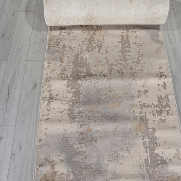 Ковер F171 - DARK BEIGE - Дорожка - коллекция LIMAN