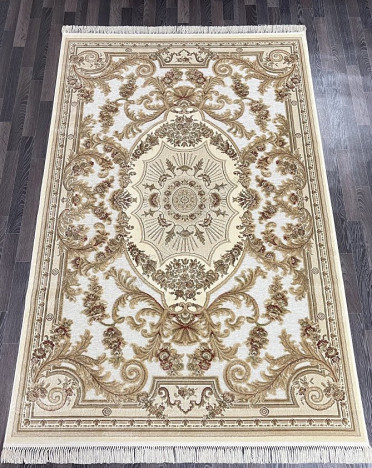 Ковер бельгийский 5107498440 KUNDUZ (Вискоза, кремовый)
