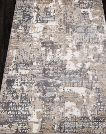 Ковер российский D737 ATLANTIS (PP Heatset Высокоплотный, бежевый)