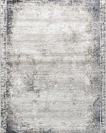 Ковер турецкий 38548A Eliza (полиэстер хит сет, серый)