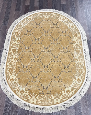 Ковер бельгийский 5021498530 KUNDUZ (Вискоза, бежевый, коричневый)