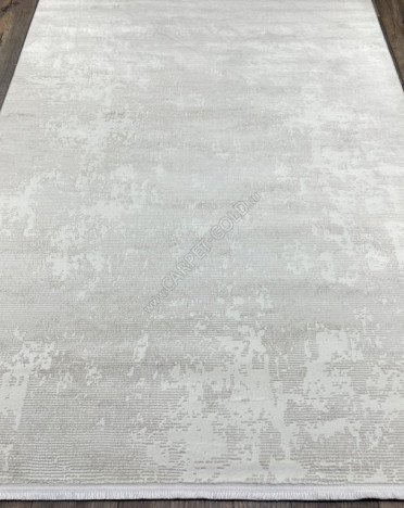 Турецкий ковер Turcia VELAR 06237A (Полиэстер, кремовый)