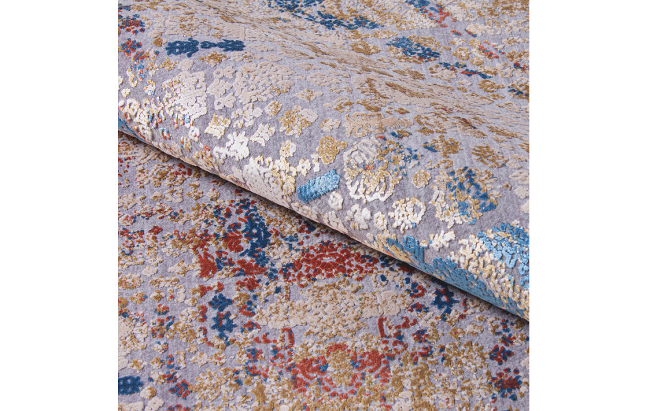 Ковер Indigo ДИЗАЙН 2033Y ЦВЕТ D_BLUE / SH_ANTHRACITE