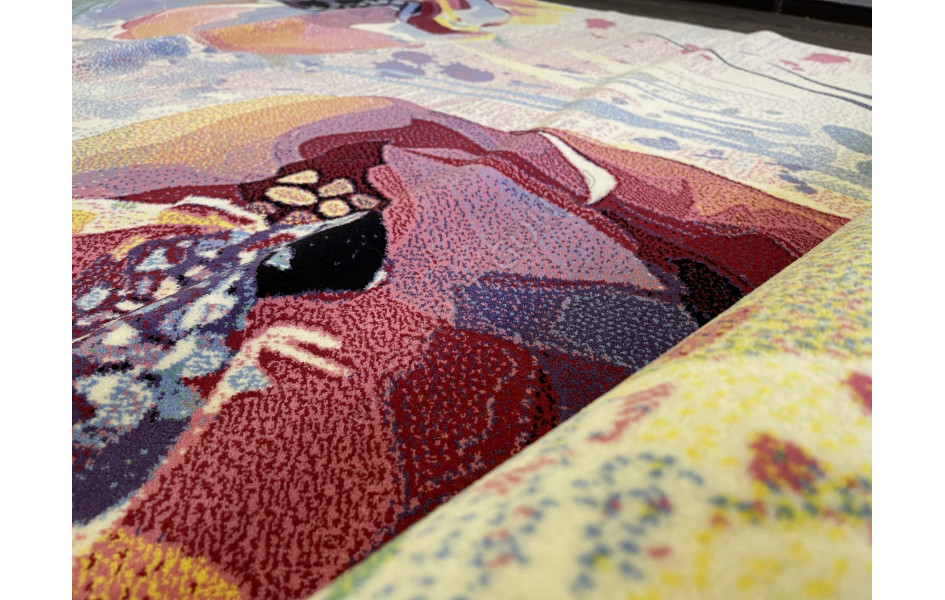 Монгольский ковер Hunnu 6A1616 001 прямоугольный