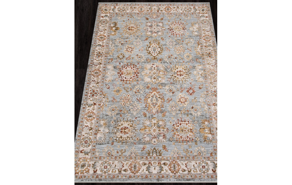 Ковер L0739A - LIGHT BLUE - Прямоугольник - коллекция MUMBAI