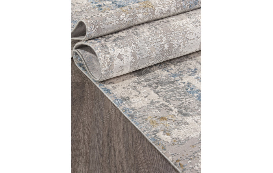 Ковер C118AB - GREY / EARTH - Прямоугольник - коллекция ELEXSUS OLIMPOS