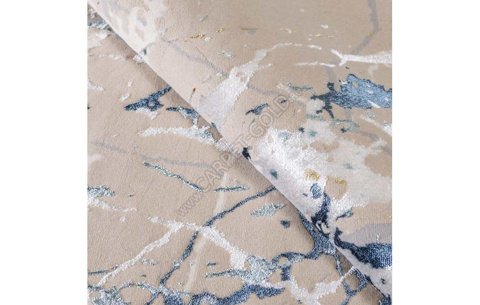 КОВРЫ ДИЗАЙН MZ29A ЦВЕТ SHRINK BEIGE Rich овал