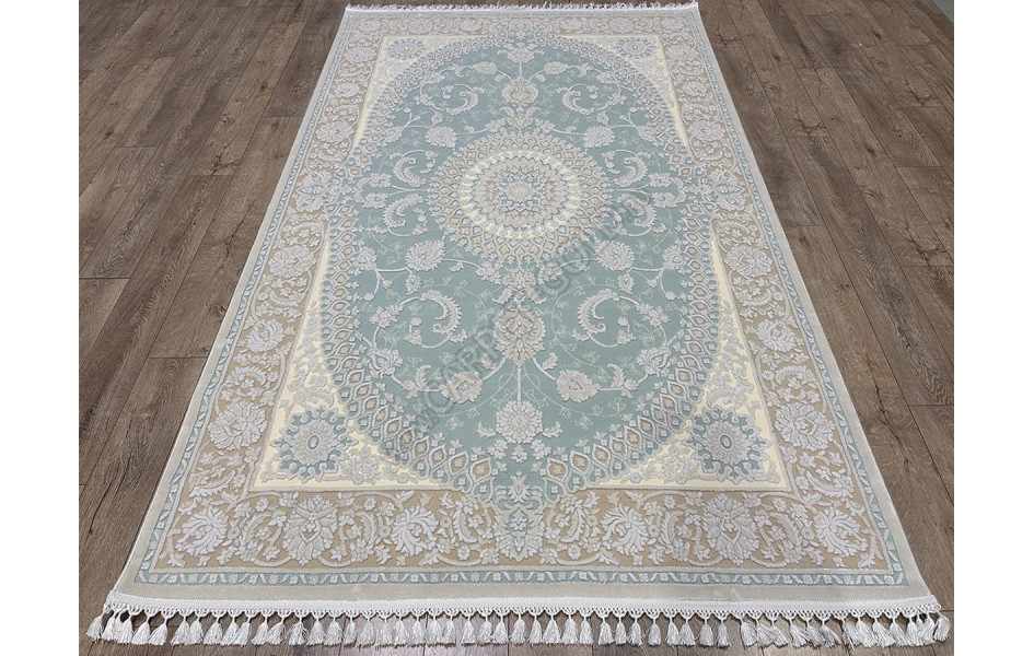 Турецкий ковер Istinia 2963M B.BLUE/B.L.BROWN