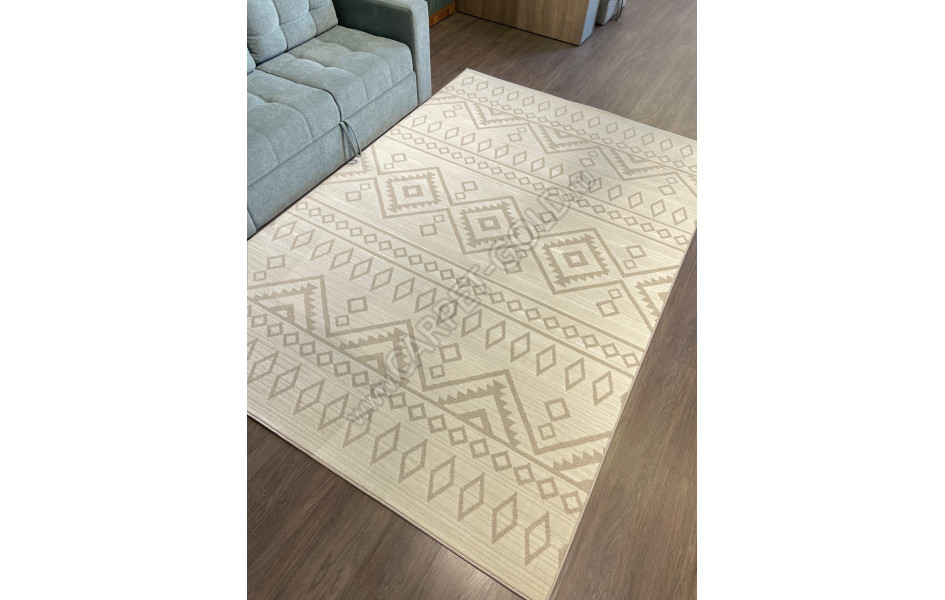 Ковер комнатный на пол Doha AC42 CREAM