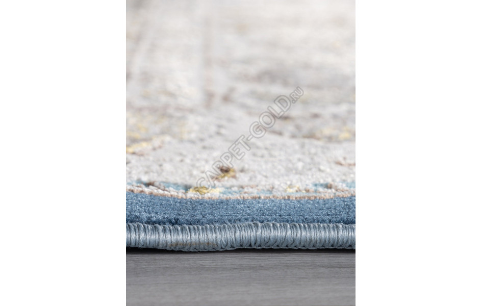 Ковер A050B - D.BLUE / CREAM - Прямоугольник - коллекция ZARINA